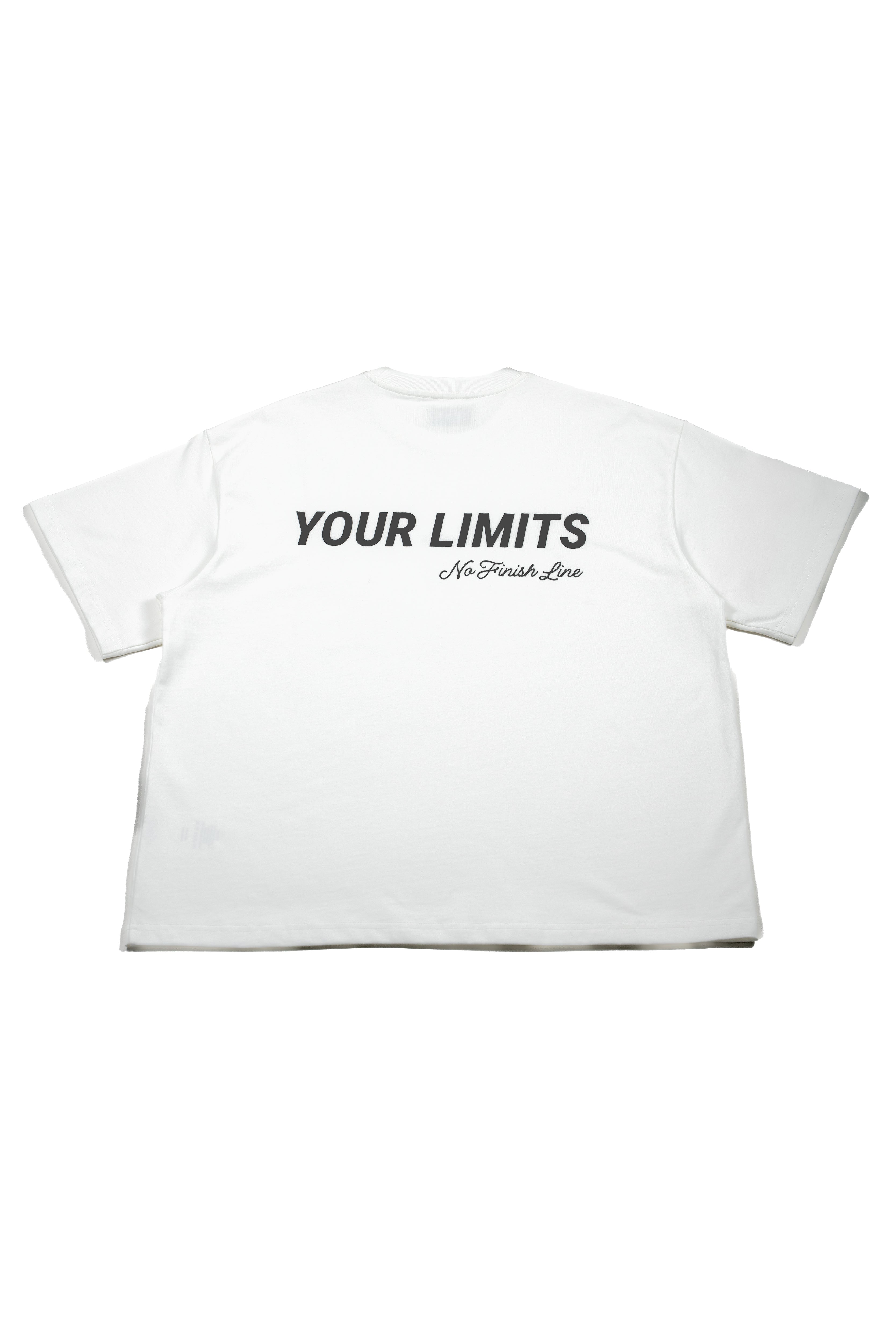YOUR LIMITS WHITE T-SHIRT